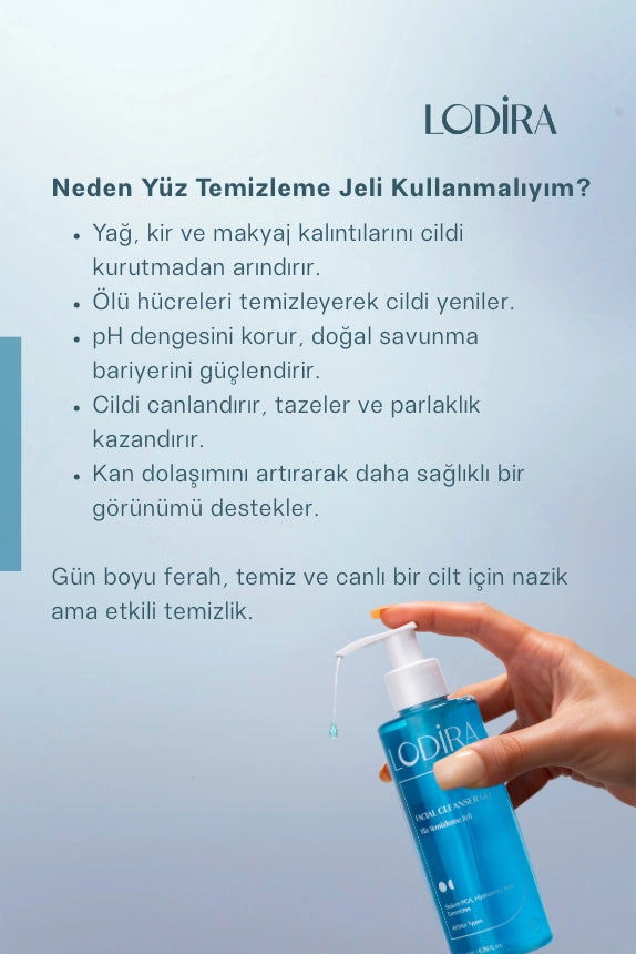 Sebum Dengeleyici, AydınlatıcıEtkili Tüm Cilt Tiplerine Uygun Centella Özlü Yüz Yıkama Jeli 200 ml