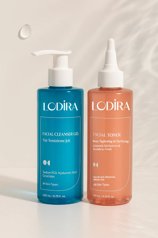 Gözenek Sıkılaştırıcı ve Arındırıcı Cilt Bakım Seti 2x200ml