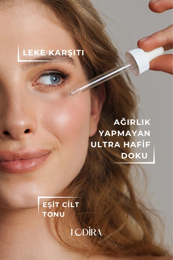 Ton Eşitleyici ve Aydınlatıcı Vitamin C Serum Ascorbic Asit, Ferulic Asit, Vitamin B5, Niacinamide 30 ml