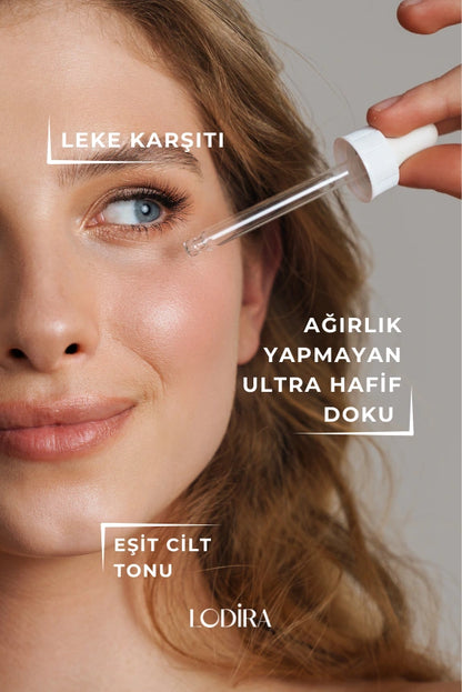 Ton Eşitleyici ve Aydınlatıcı Vitamin C Serum Ascorbic Asit, Ferulic Asit, Vitamin B5, Niacinamide 30 ml