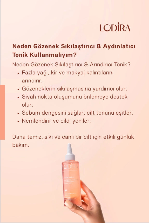 Gözenek Sıkılaştırıcı Leke Karşıtı Glikolik Asit Içerikli Tonik 200 ml
