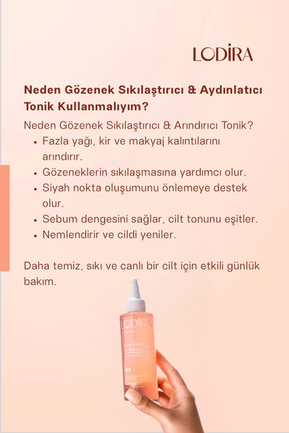 Gözenek Sıkılaştırıcı Leke Karşıtı Glikolik Asit Içerikli Tonik 200 ml
