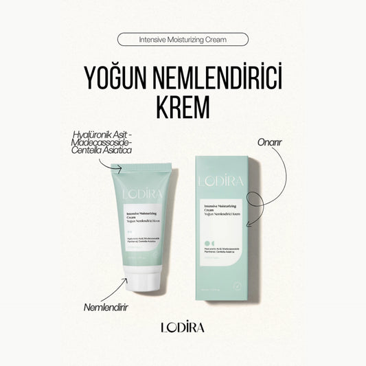 Yoğun Nemlendirici ve Onarıcı, Bariyer Koruyucu Krem 50 ml