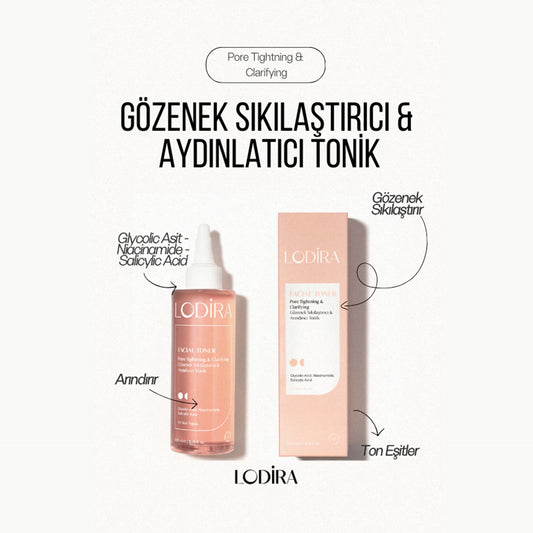 Gözenek Sıkılaştırıcı Leke Karşıtı Glikolik Asit Içerikli Tonik 200 ml